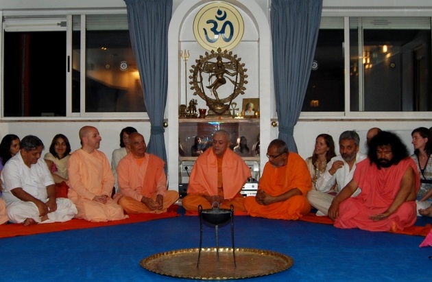 Reception of the Invited Masters to the International Day of Yoga