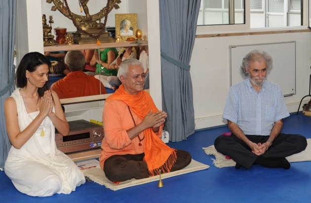 Visit of Ramiro Calle at the Headquarters of the Portuguese Yoga Confederation, Lisboa - 2011
