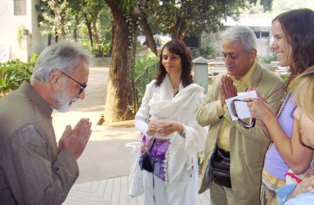 Meeting with Dr. Ramesh Bijlani - Shrí Aurobindo Áshrama, New Dillí, India - 2010, January