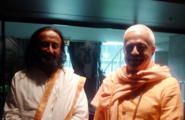 Meeting with Shrí Shrí Ravi Shankar - 30 Years of the Art of Living, Berlin - 2011, July