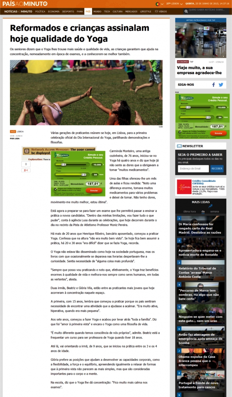 País ao Minuto - 2015, June, 25