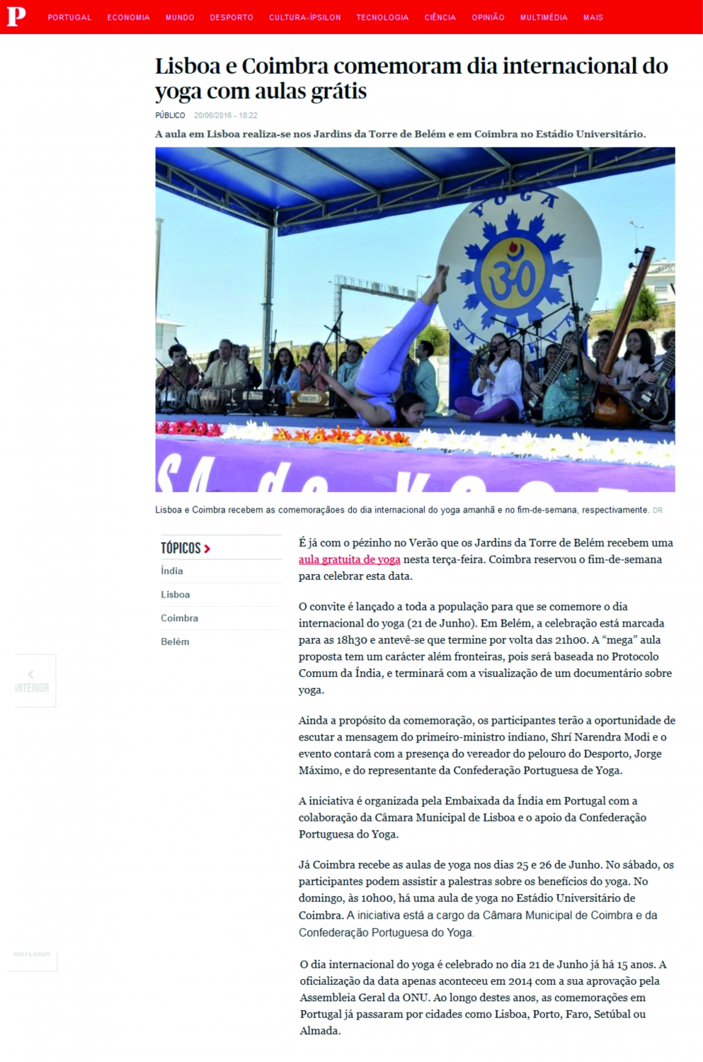 Público - 2016, June, 20th